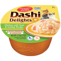 Inaba Dashi Delight Chicken & Tuna & Scallop 70 gram